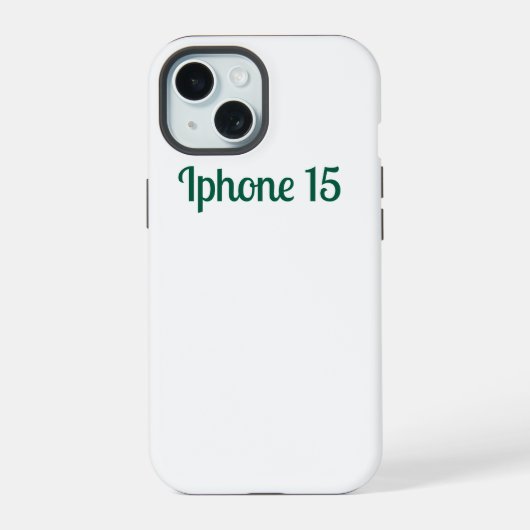 Coque iPhone 15 (Verso)
