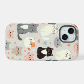 Coque iPhone 15 Chat Mignon (Verso Horizontal)
