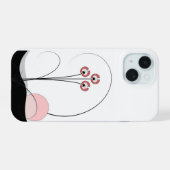 Coque Iphone 15 Ikebana et soleil levant (Verso Horizontal)