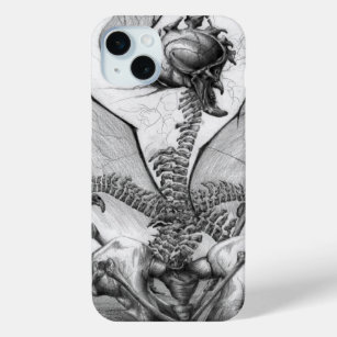 Coque iPhone 15 Mini Odd Bone Fellow Skeleton Demon Horror Monster Art