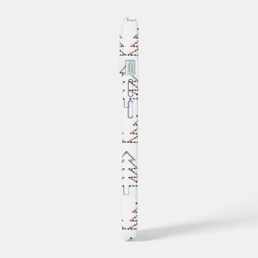 Coque Iphone 15 Noêl (Côté gauche)