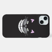 Coque iPhone 15 plus Chat du Cheshire (Verso Horizontal)