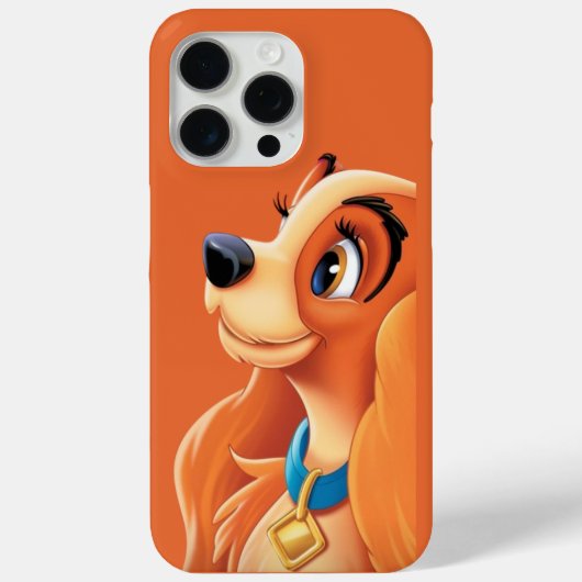 coque iPhone 15 Pro avec design de chien adorable (Verso)