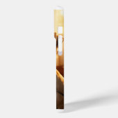 coque iPhone 15 Pro avec Gras Bulldog Design (Verso / Gauche)