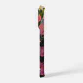 Coque iPhone 15 Pro Floral Abstraite Gras Douce (Côté gauche)