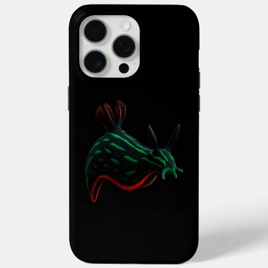 Coque iPhone 15 Pro Max Black 4 Luxe, Limace de Me (Verso)