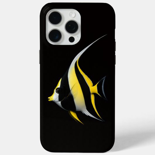 Coque iPhone 15 Pro Max Black 4 Luxe, Moorish Idol (Verso)