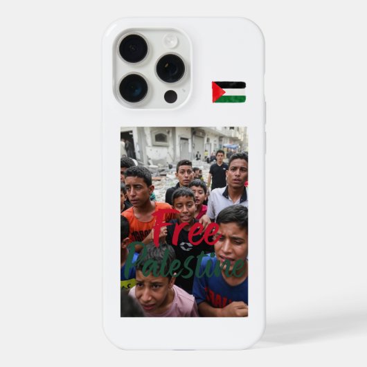 Coque Iphone 15 Pro Max Libérez la Palestine (Verso)