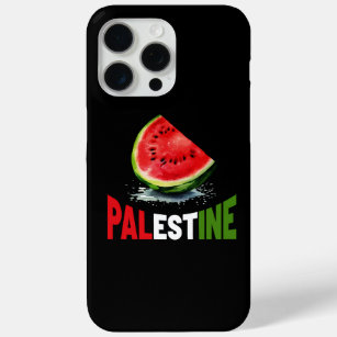 Coque iPhone 15 Pro Max Palestine Watermelon - Bold Type Palestine Flag Co