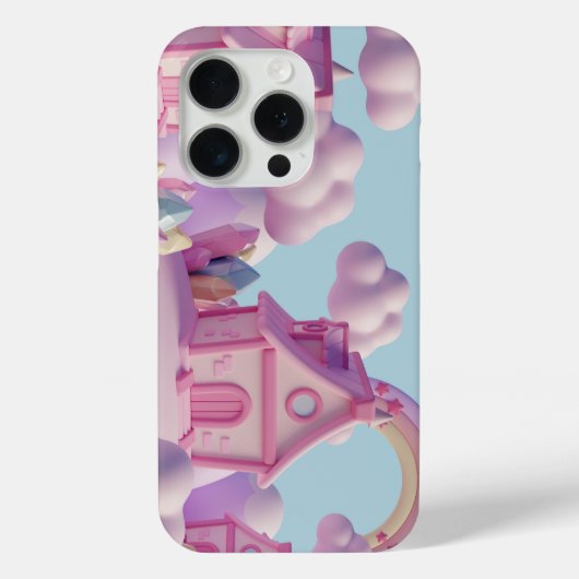 coque iPhone 15 Pro - Nature Paysage Design (Verso)