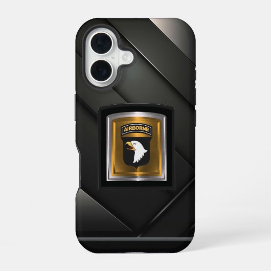 Coque iPhone 16 101e division aéroportée (Verso)
