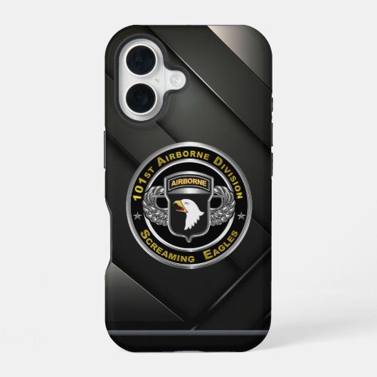 Coque iPhone 16 101e division aéroportée (Verso)