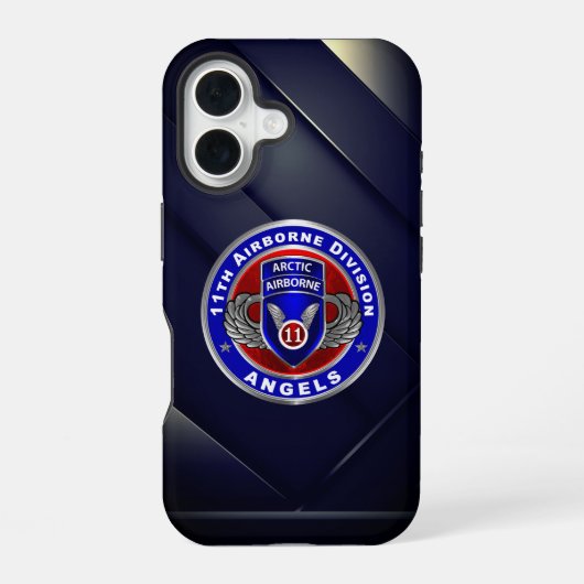 Coque iPhone 16 11e division aéroportée (Verso)