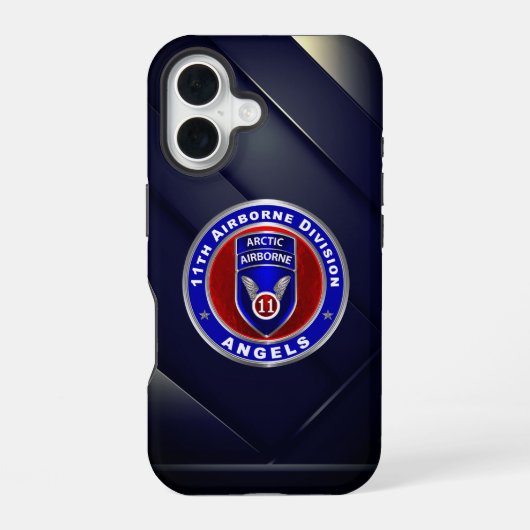 Coque iPhone 16 11e division aéroportée (Verso)