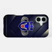Coque iPhone 16 11e division aéroportée (Verso Horizontal)