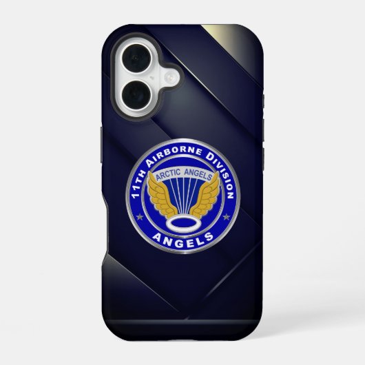 Coque iPhone 16 11e division aéroportée (Verso)