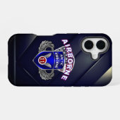 Coque iPhone 16 11e division aéroportée (Verso Horizontal)