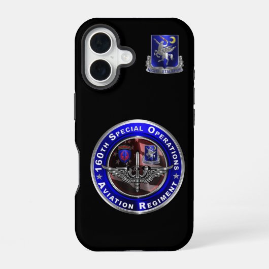 Coque iPhone 16 160th Special Operations Aviation Regiment SOAR (Verso)