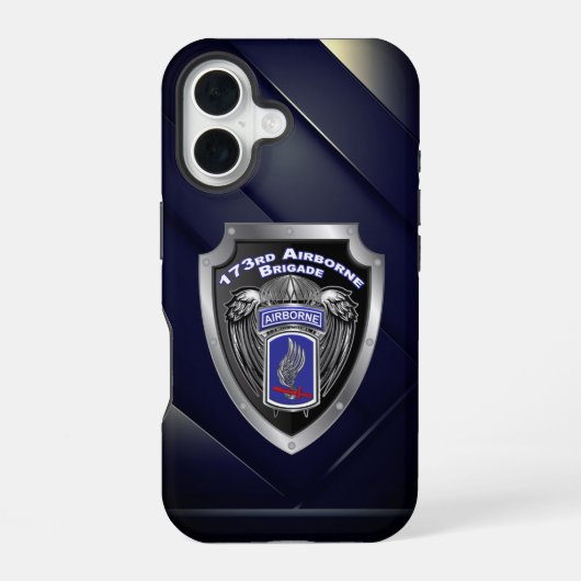 Coque iPhone 16 173e brigade aéroportée (Verso)