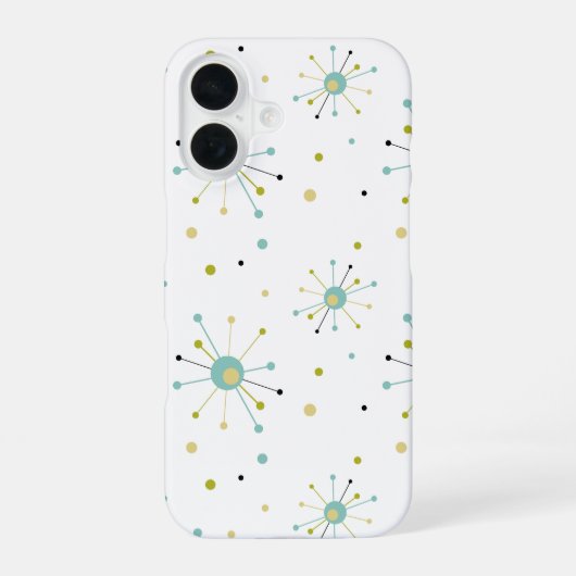 Coque iPhone 16 1950 L'Âge Atomique Commence au milieu du siècle m (Verso)