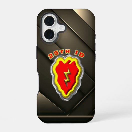 Coque iPhone 16 25e division d'infanterie (Verso)