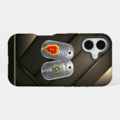 Coque iPhone 16 25e division d'infanterie (Verso Horizontal)
