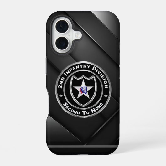 Coque iPhone 16 2e division d'infanterie (Verso)