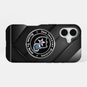 Coque iPhone 16 2e division d'infanterie (Verso Horizontal)