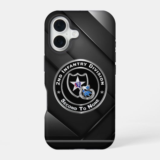 Coque iPhone 16 2e division d'infanterie (Verso)