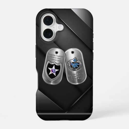 Coque iPhone 16 2e division d'infanterie (Verso)