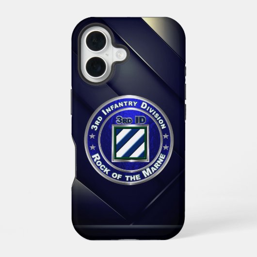 Coque iPhone 16 3e division d'infanterie (Verso)