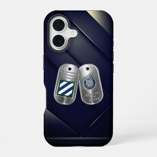 Coque iPhone 16 3e division d'infanterie  (Verso)