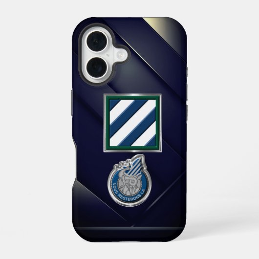 Coque iPhone 16 3e division d'infanterie (Verso)
