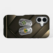 Coque iPhone 16 4e division d'infanterie (Verso Horizontal)