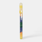 Coque iPhone 16 70s Minimalist Sunset Lake (Côté gauche)