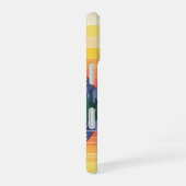 Coque iPhone 16 70s Minimalist Sunset Lake (Côté droit)