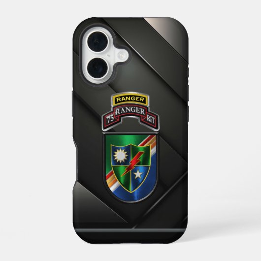Coque iPhone 16 75e régiment de rangers (Verso)