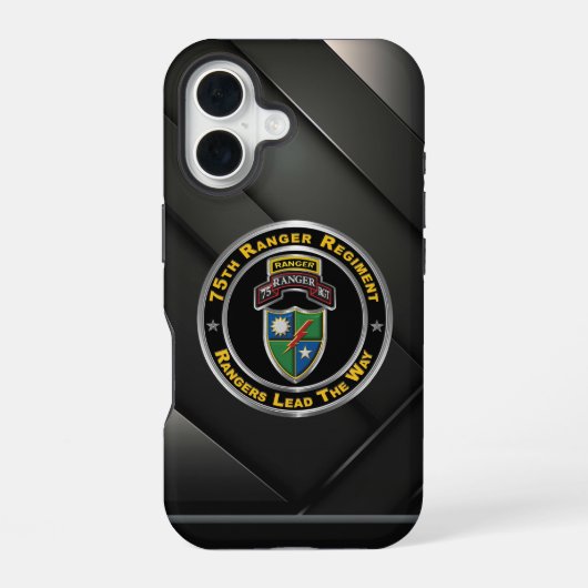 Coque iPhone 16 75e Régiment de Rangers  (Verso)