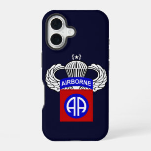 Coque iPhone 16 82e aéroportée - Tout américain - Ailes de saut