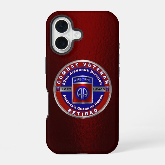 Coque iPhone 16 82e division aéroportée (Verso)