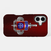 Coque iPhone 16 82e division aéroportée (Verso Horizontal)