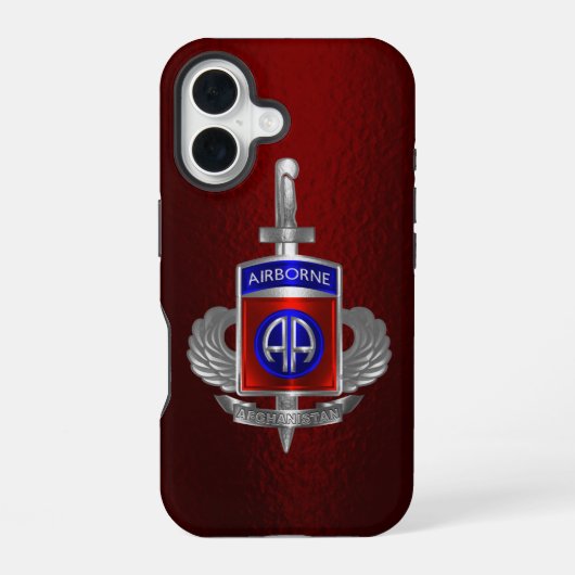Coque iPhone 16 82e division aéroportée (Verso)