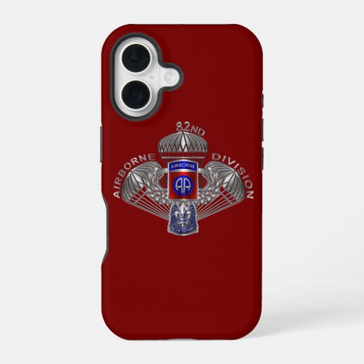 Coque iPhone 16 82e division aéroportée  (Verso)