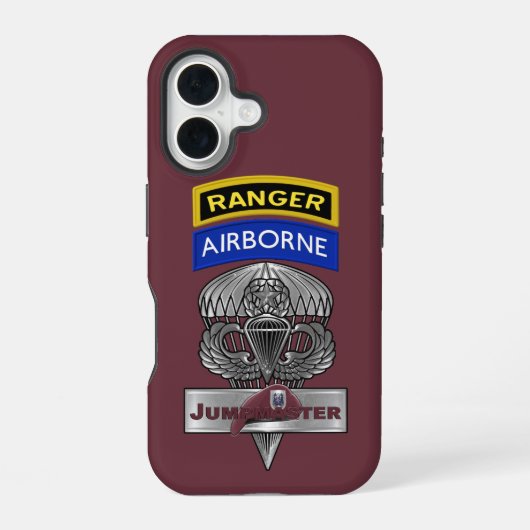 Coque iPhone 16 82e division aéroportée  (Verso)