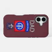 Coque iPhone 16 82e division aéroportée (Verso Horizontal)