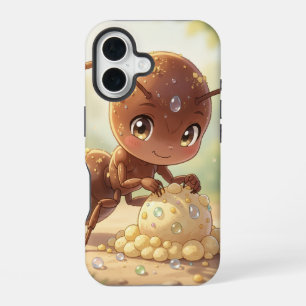 Coque iPhone 16 À la recherche de l'or des fleurs