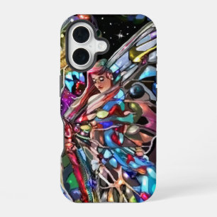 Coque iPhone 16 À travers les ailes d'un papillon