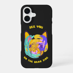 Coque iPhone 16 À vous voir du côté de l'aboiement Chien jeu de mo