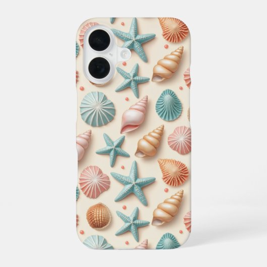 Coque iPhone 16 Abondance des coquilles (Verso)