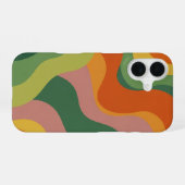 Coque iPhone 16 Abstraction Vintage (Verso Horizontal)